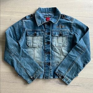 Baby Phat Women's Blue Denim Jean Jacket